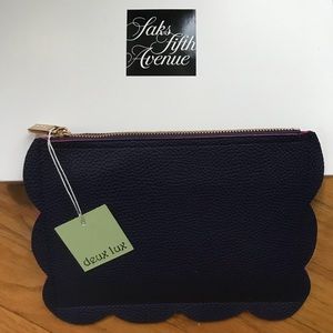 New SAKS FIFTH AVENUE, DEUX LUX clutch, mini bag!